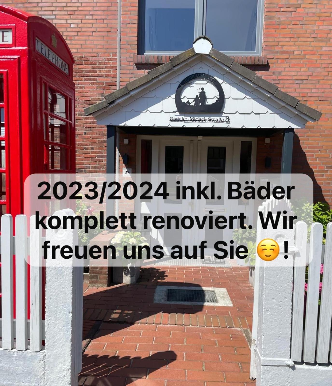 Huus Moevchen Leilighet Borkum Eksteriør bilde